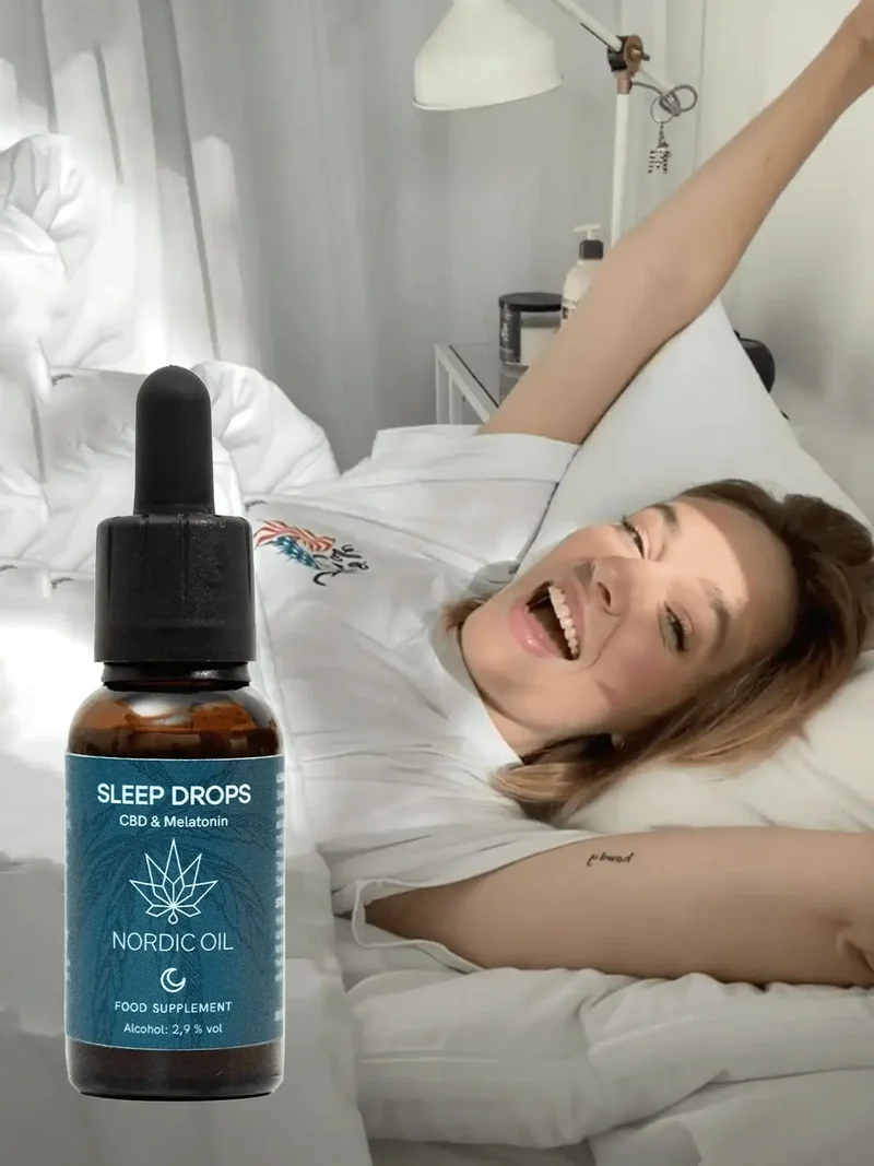 CBD Schlaftropfen mit Melatonin