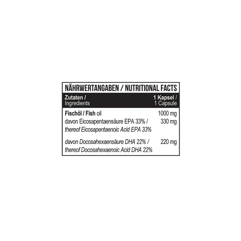 Omega 3 Selected 60 Kapseln