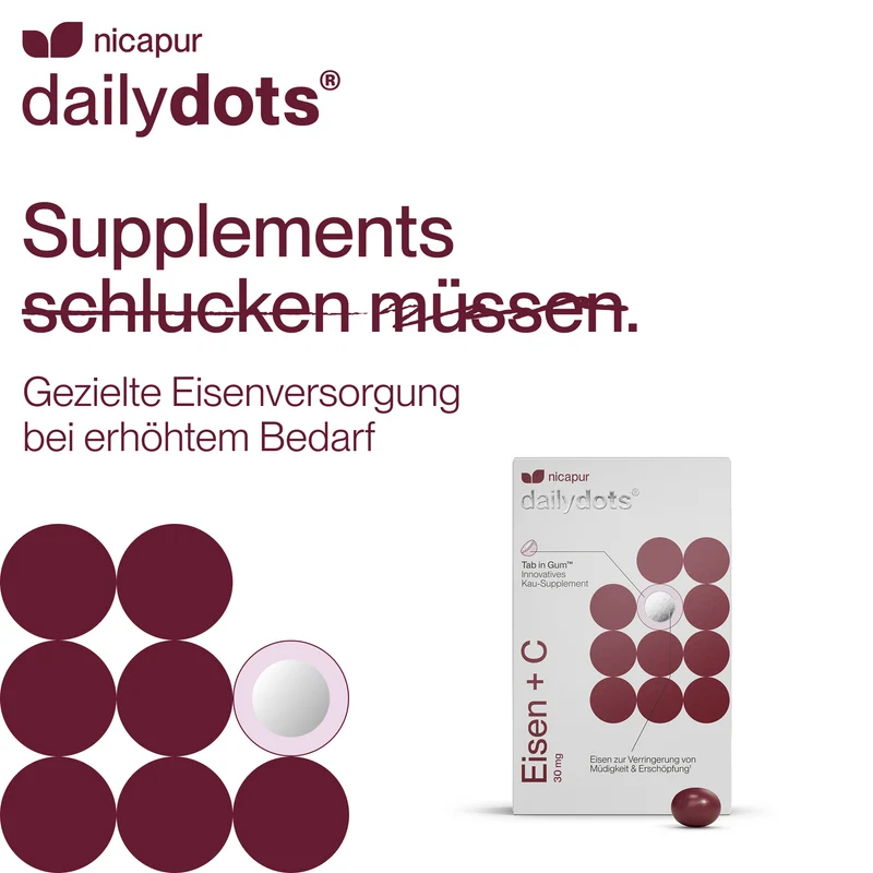 dailydots® Eisen + C 30 mg