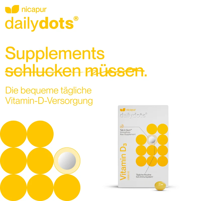 dailydots® Vitamin D3 1.000