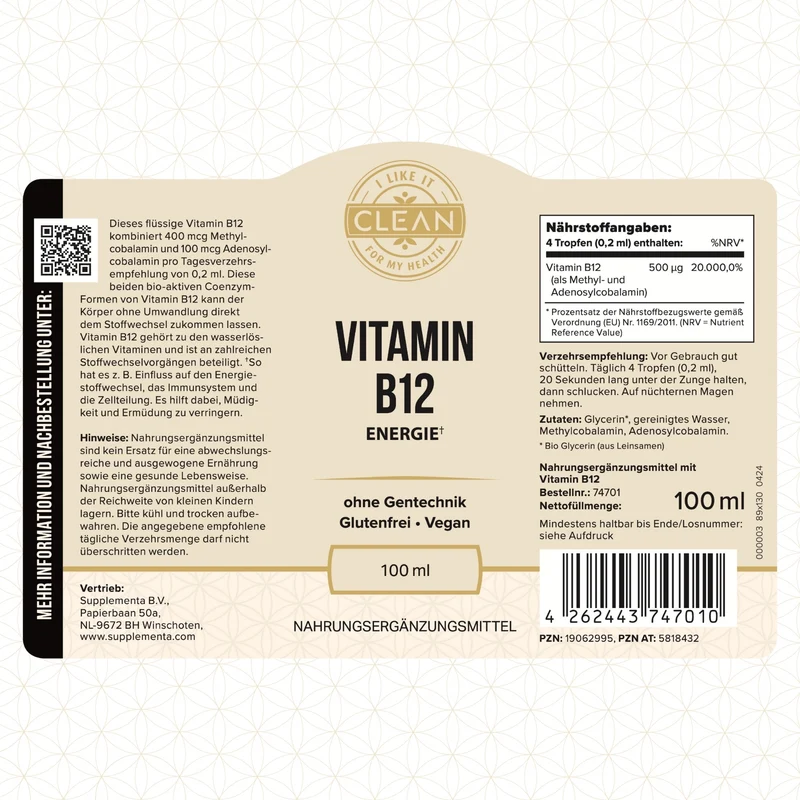 Vitamin B12 flüssig