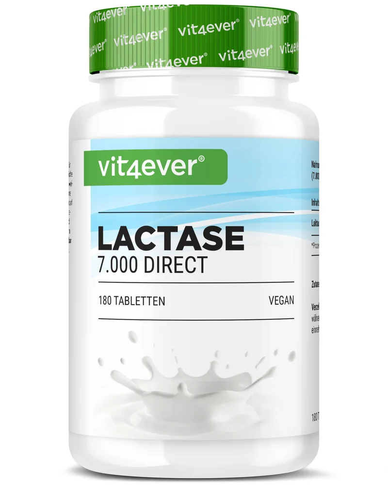 Laktase - á 7000 FCC-Einheiten,