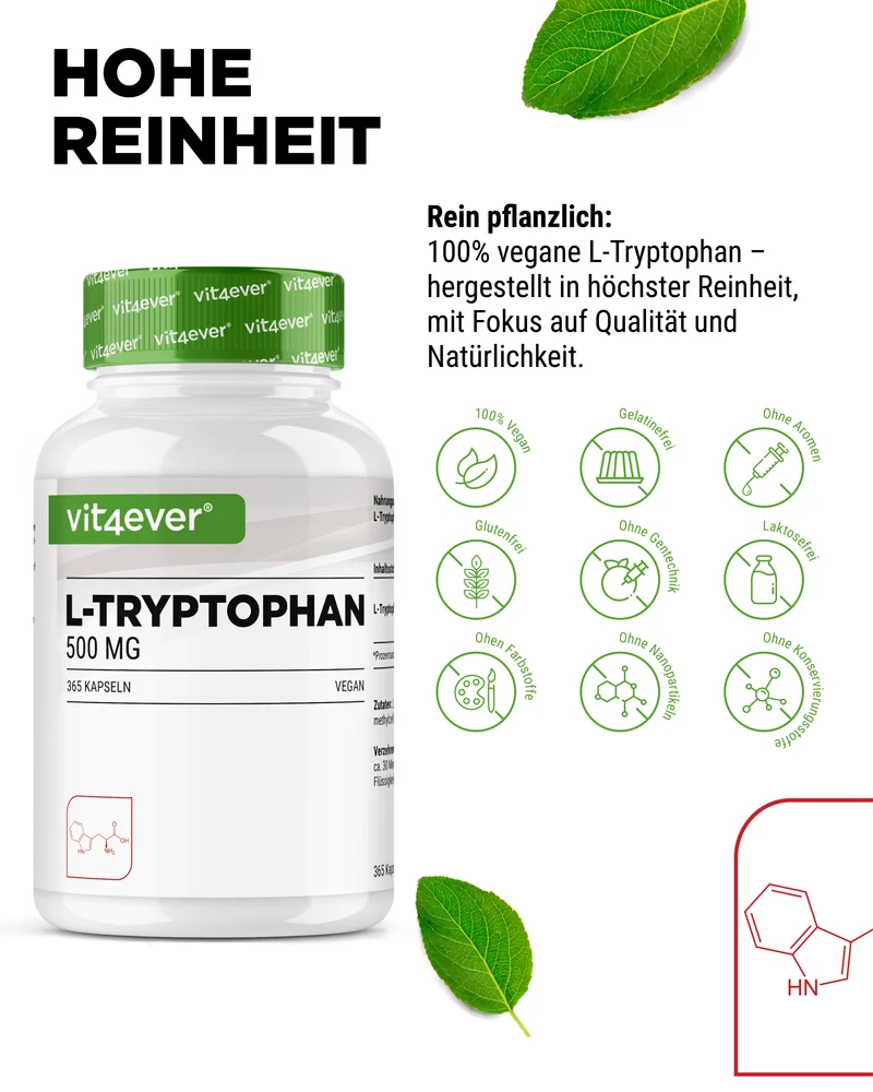 L-Tryptophan - 500 mg