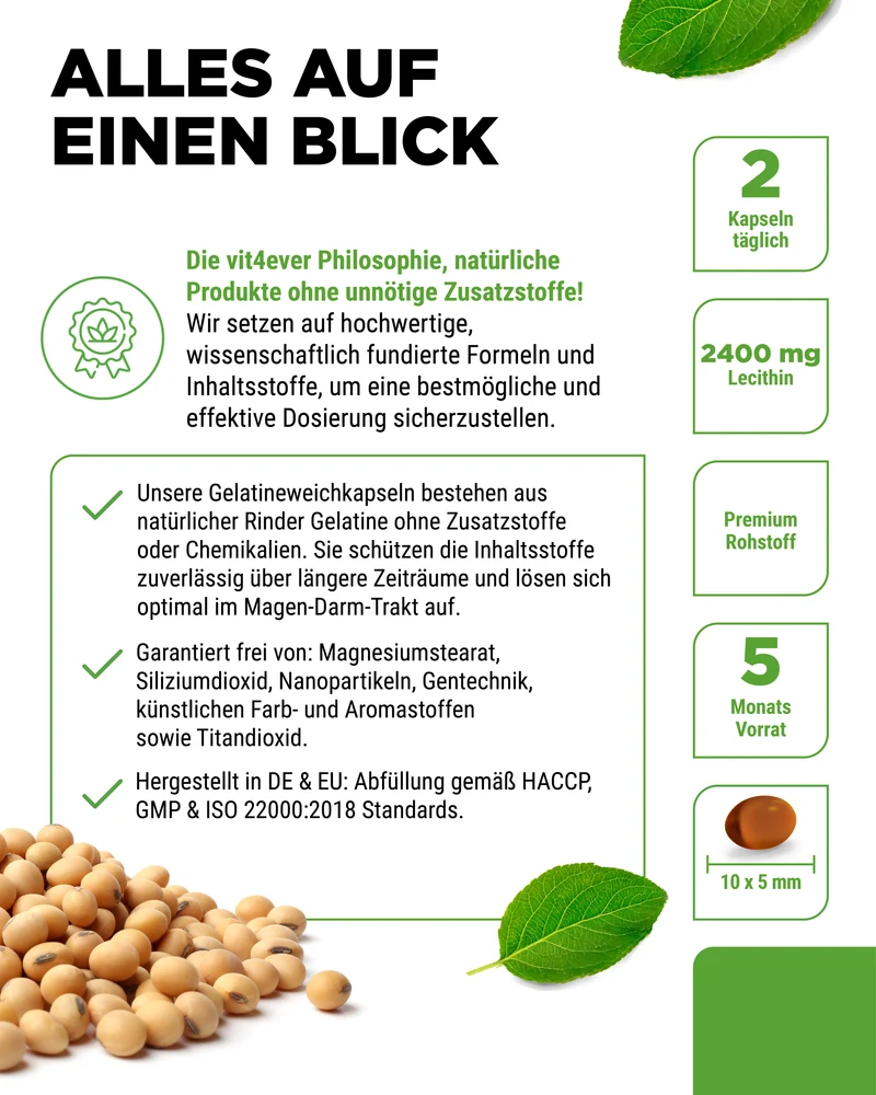 Lecithin - 1200 mg