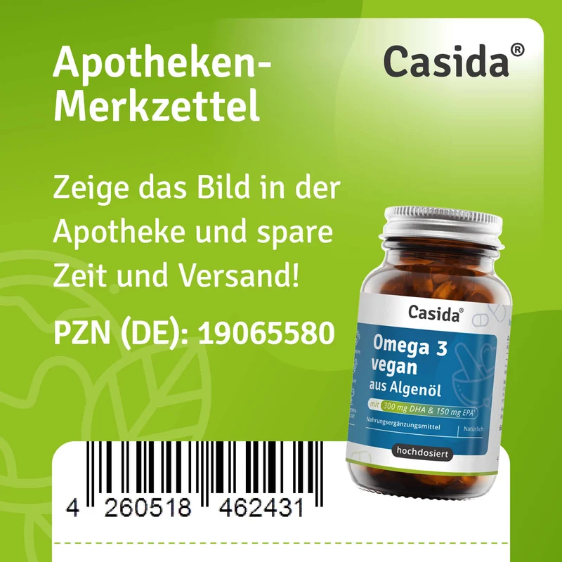 Omega 3 Vegan aus Algenöl