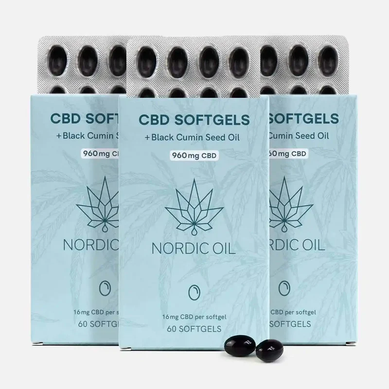 3er-Pack: CBD Kapseln (960mg)