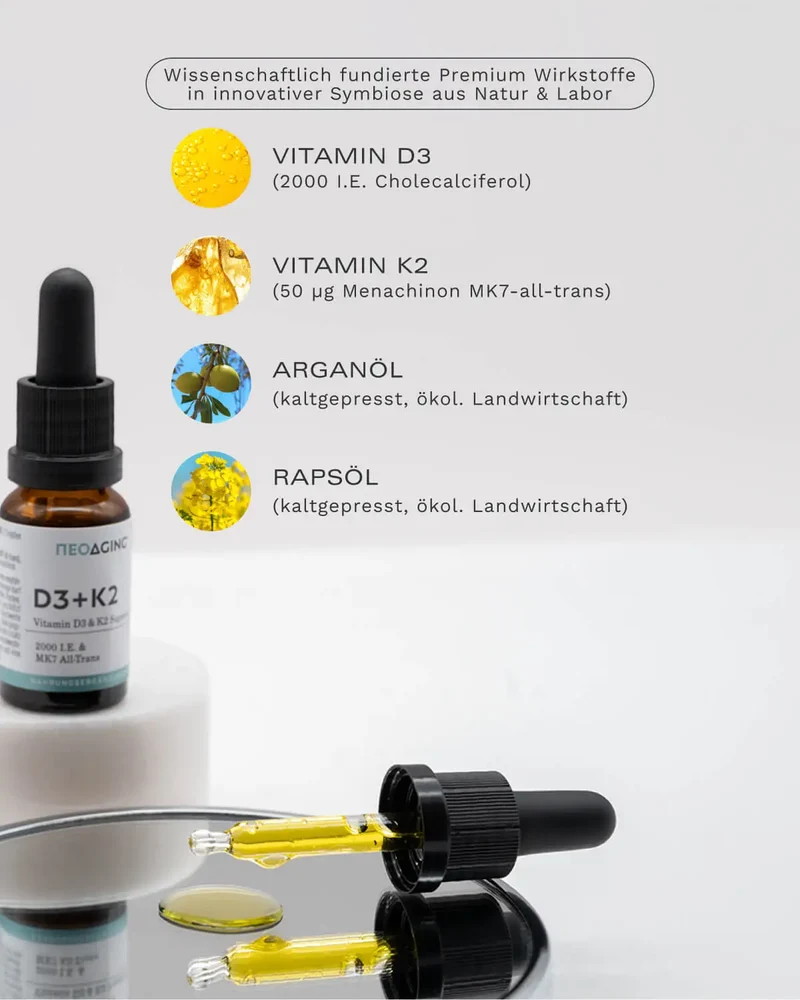 Vitamin D3 & K2 Superior