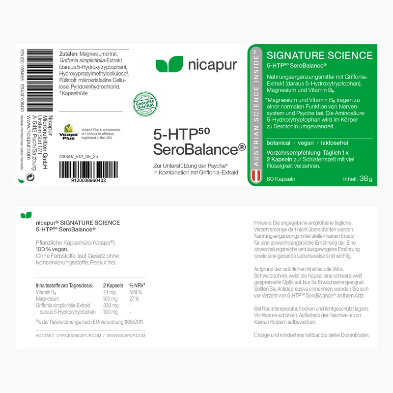 5-HTP50 SeroBalance® - 60 Kapseln