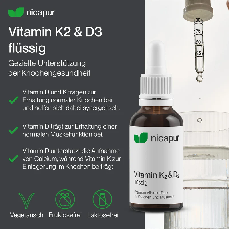 Vitamin K2 & D3 flüssig