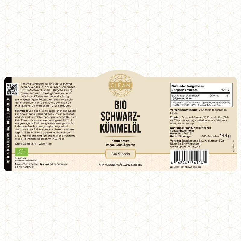 Schwarzkümmelöl 500