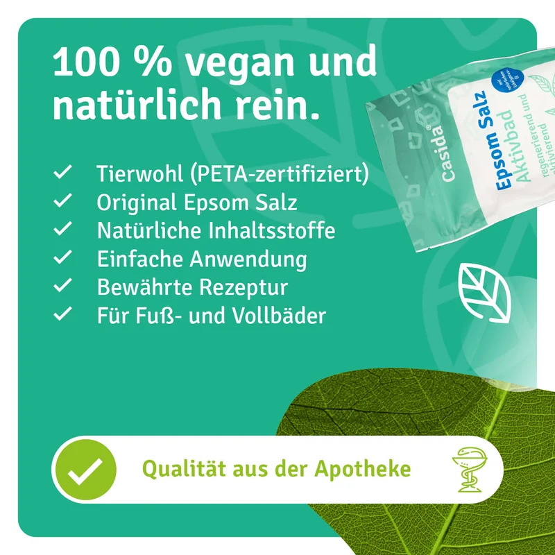 Epsom Salz Aktivbad mit Eukalyptus und Rosmarin