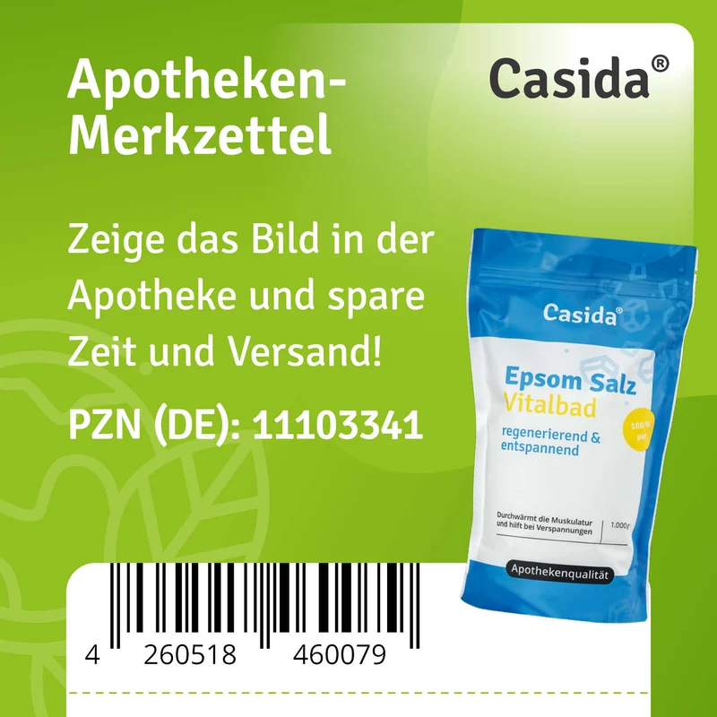 Epsom Salz Vitalbad