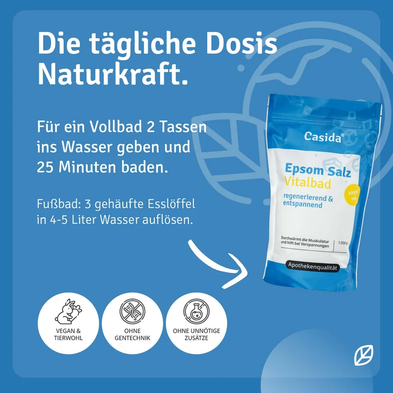 Epsom Salz Vitalbad