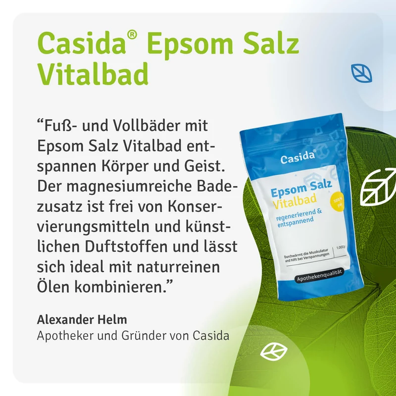 Epsom Salz Vitalbad