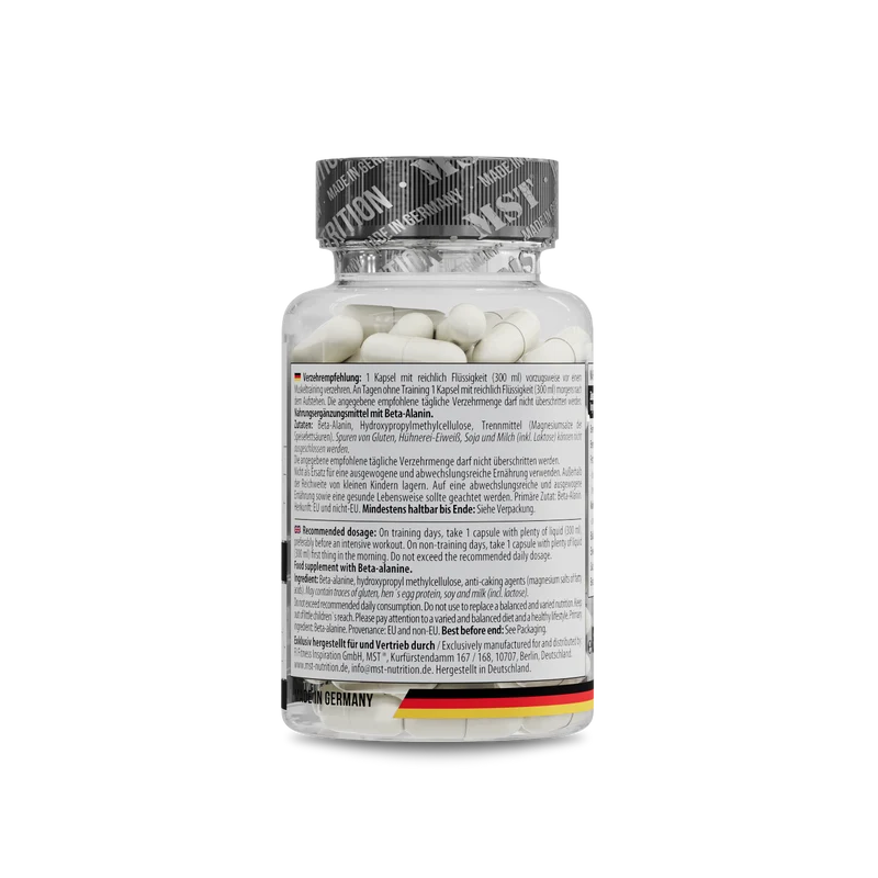 Beta Alanine 1200 mg 60 Kapseln