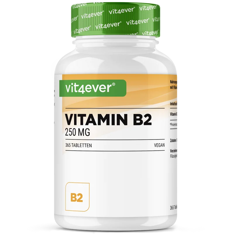 Vitamin B2 Riboflavin 250mg