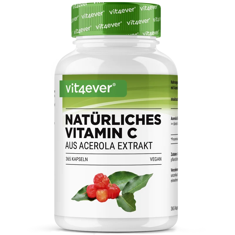 Natürliches Vitamin C aus Acerola