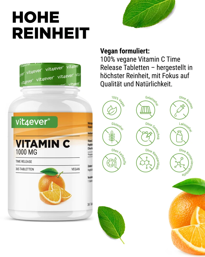 Vitamin C 1000 mg hochdosiert