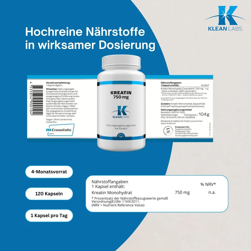 Kreatin Kapseln