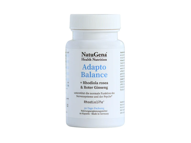 NatuGena AdaptoBalance Rhodiola rosea & Roter Ginseng