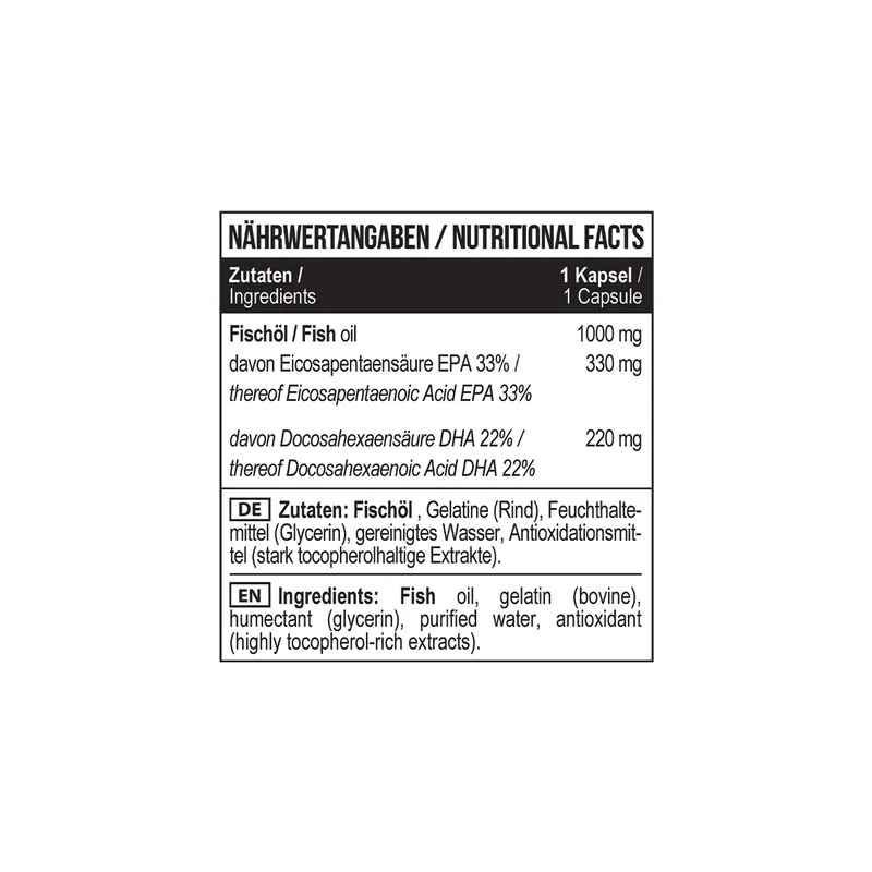 Omega 3 Selected 120 Kapseln
