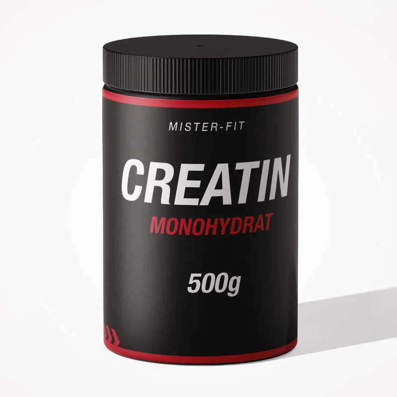 Mister-Fit Creatin Monohydrat ultrafein (200 Mesh), 500 g