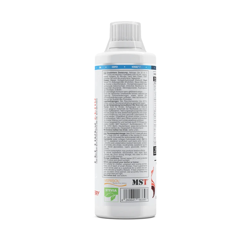 Fish Collagen Peptides Verisol® 500 ml Cherry