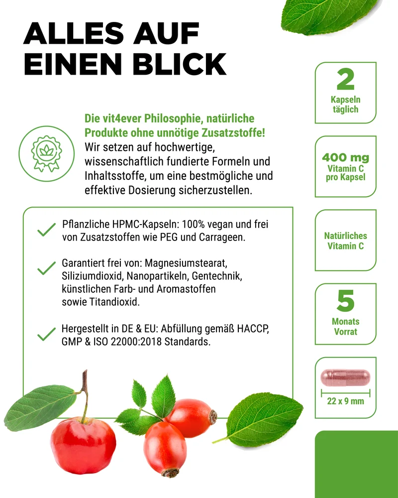 Natürlicher Vitamin C Komplex