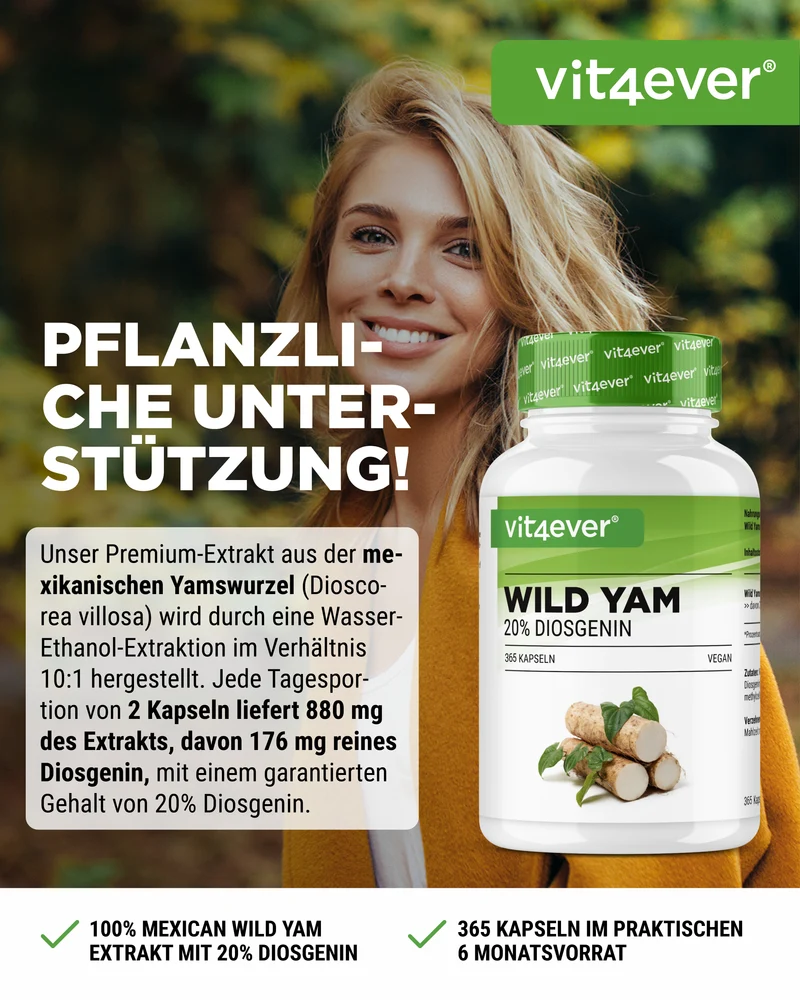Mexican Wild Yam Extrakt