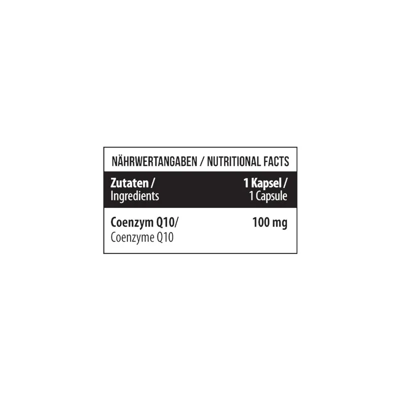 Coenzyme Q10 - 100mg 60 Kapseln