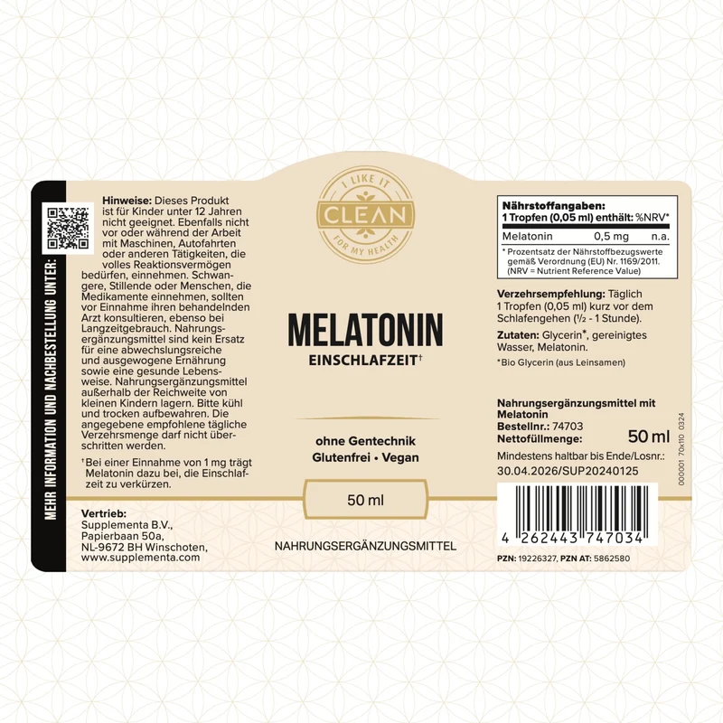 Melatonin Tropfen
