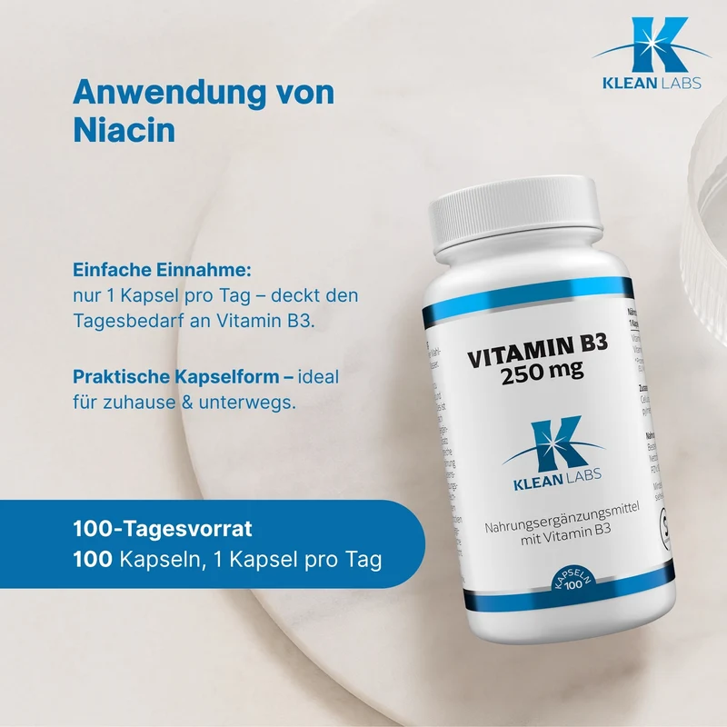 Vitamin B3 250 mg