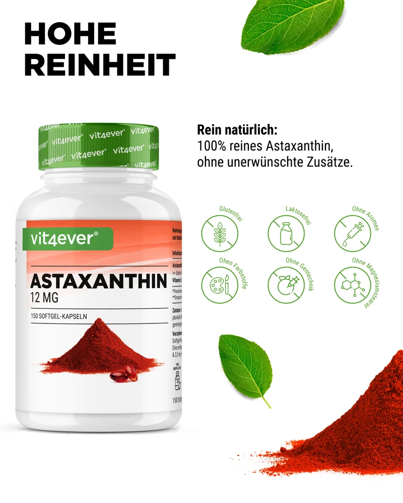 Astaxanthin - 12 mg