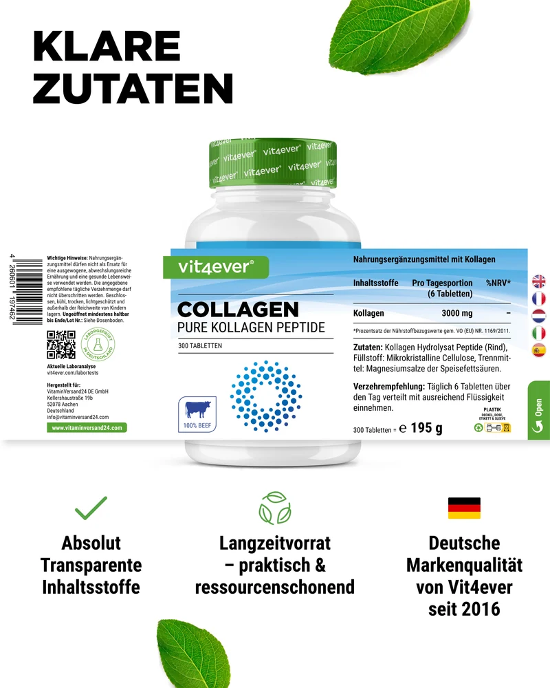 Kollagen Kapseln / Tabletten