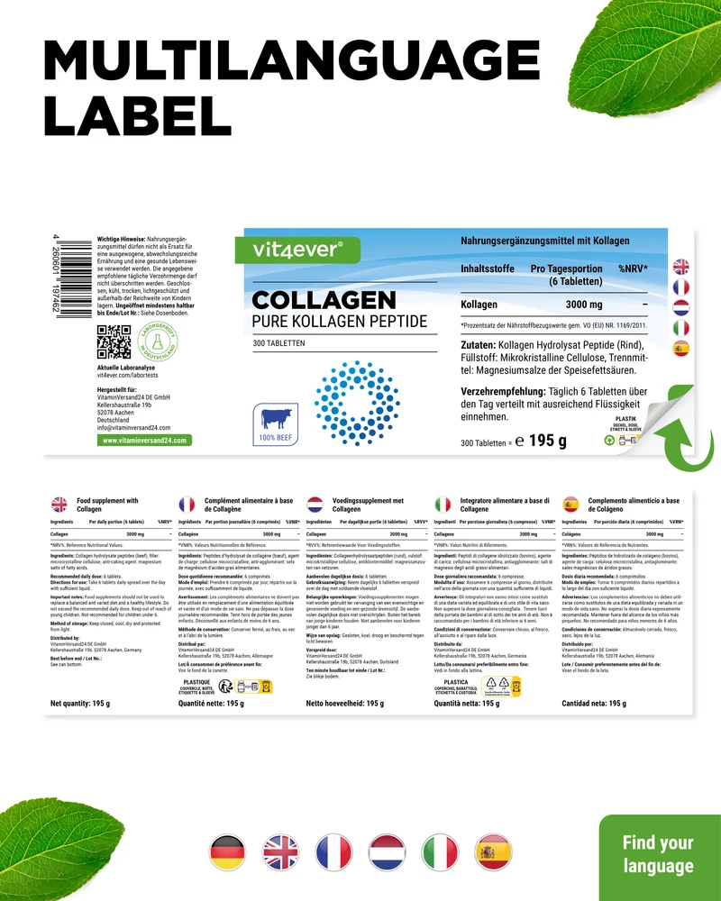 Kollagen Kapseln / Tabletten