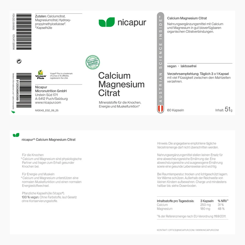 Calcium Magnesium Citrat