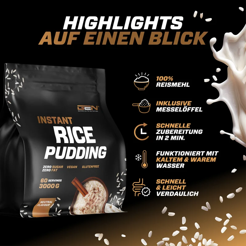 Reispudding neutral 3 kg