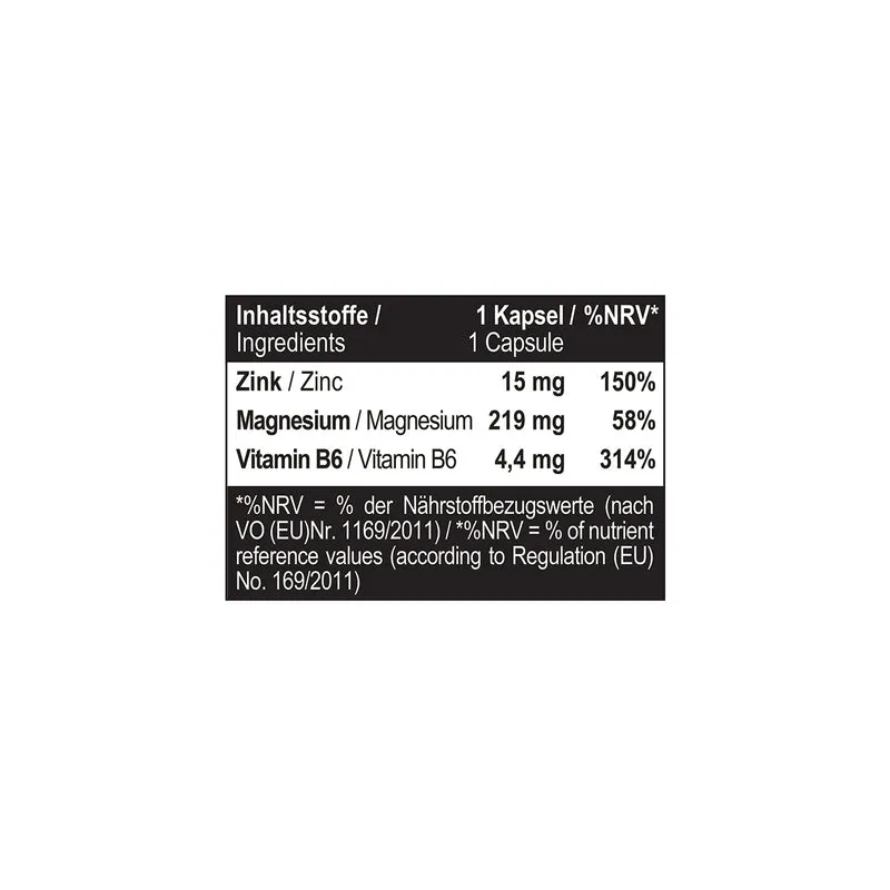 Zinc B6 Magnesium 120 Caps