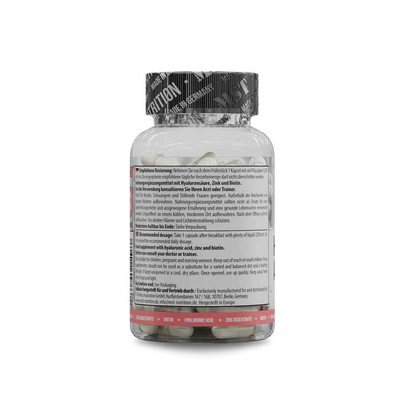 Hyaluronic Acid + Biotin 90 Caps