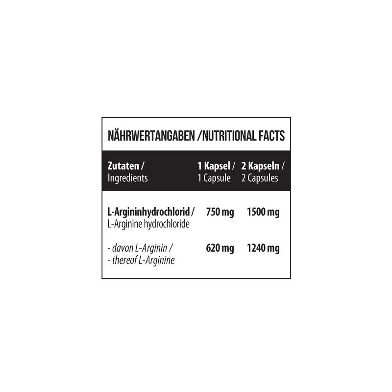 Arginine 240 Kapseln