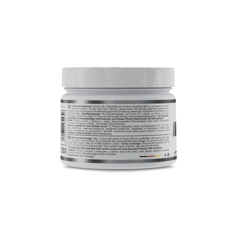Healthy® BCAA Instant 210 g Peach ice tea