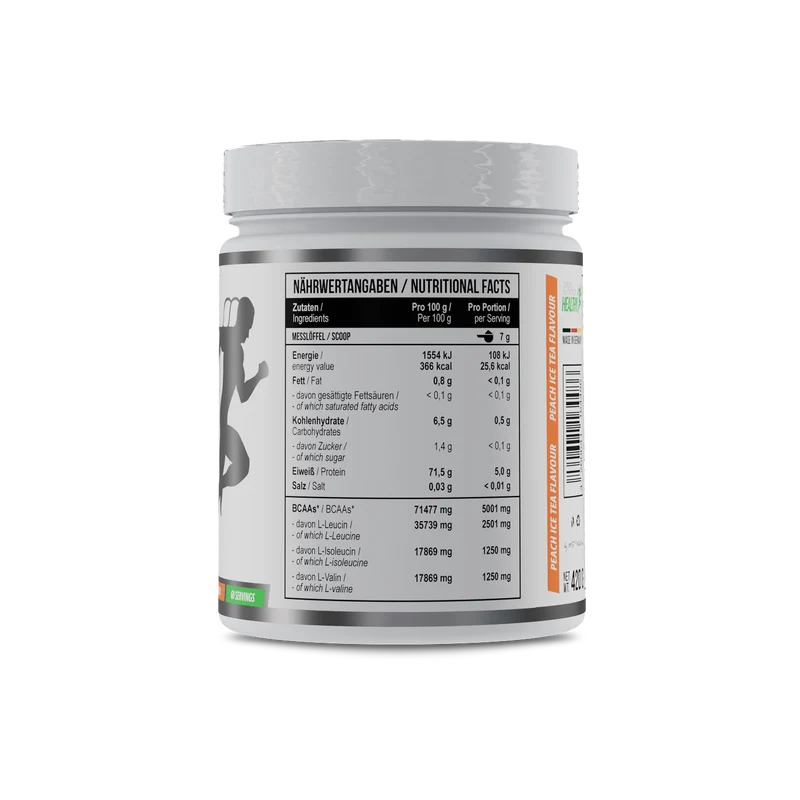 Healthy® BCAA Instant 420 g Peach ice tea