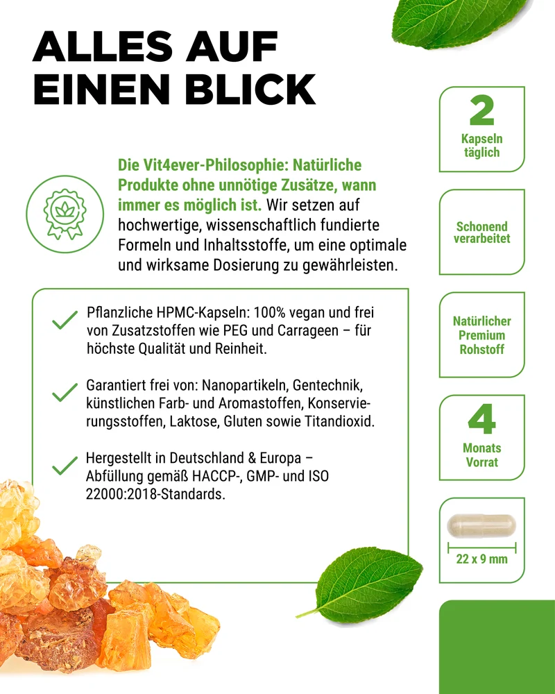 Weihrauch Extrakt Kapseln