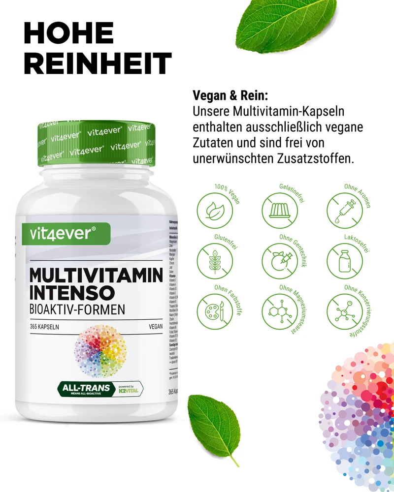 Premium Multivitamin Intenso - 365 Kapseln