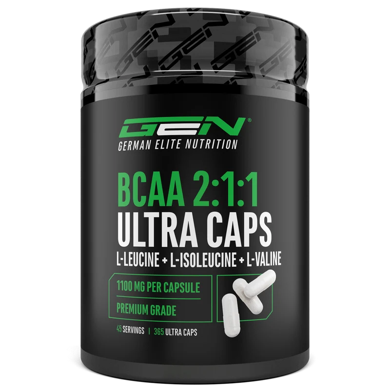 BCAA 2:1:1, 365 Kapseln