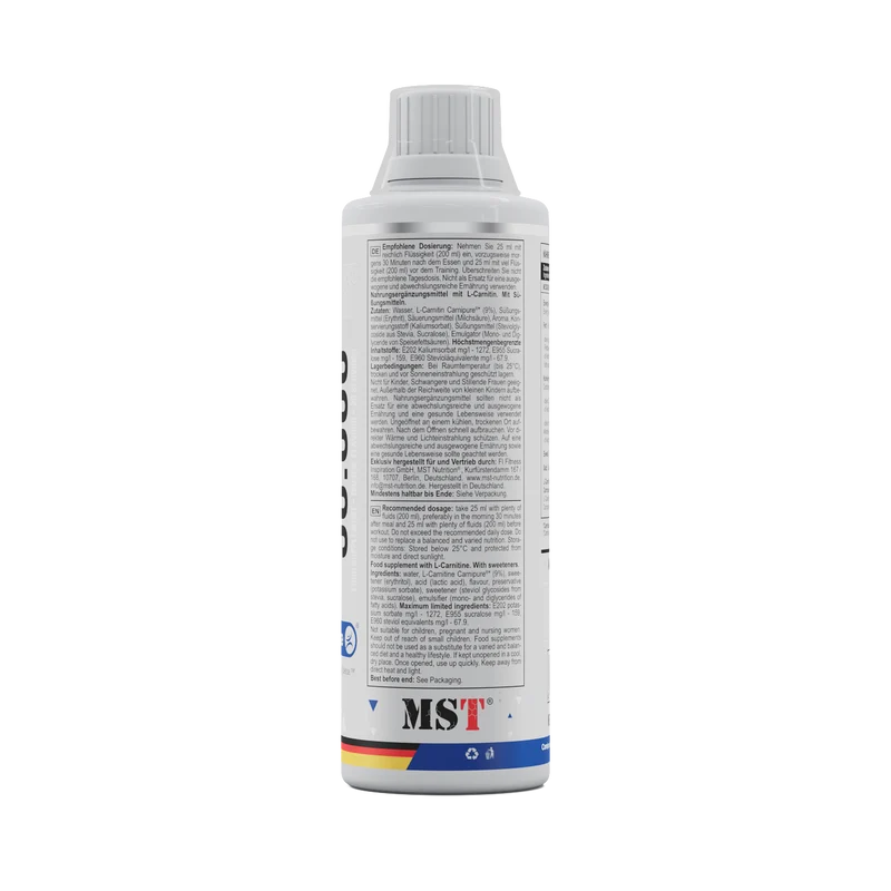 L-Carnitine 50.000 Carnipure® 500 ml Orange