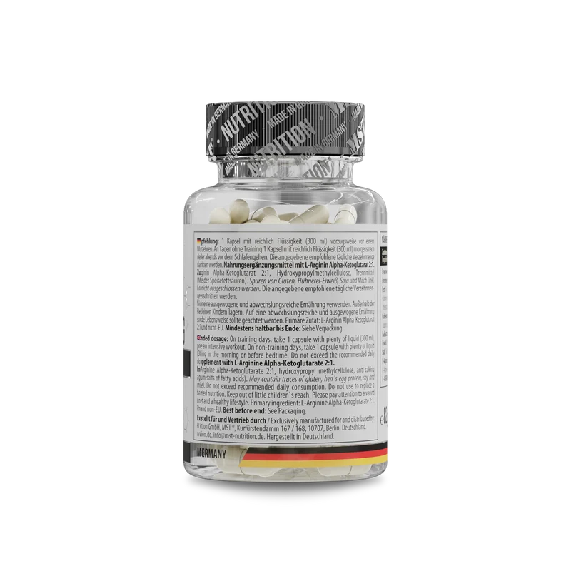 Arginine AAKG 1178 mg 60 Kapseln