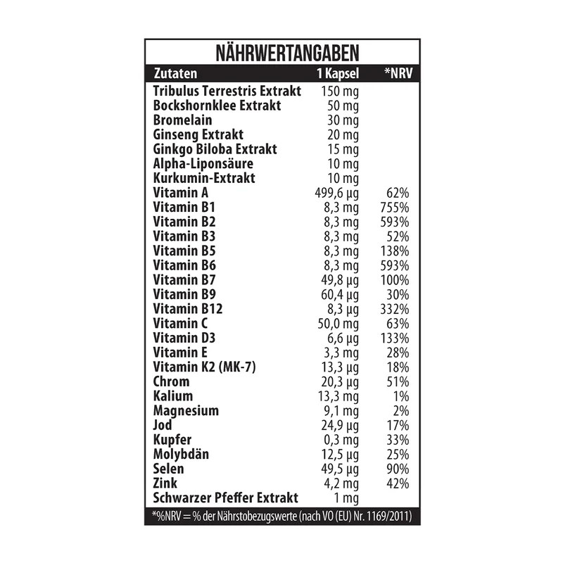 Vitamins for MEN 90 Kapseln