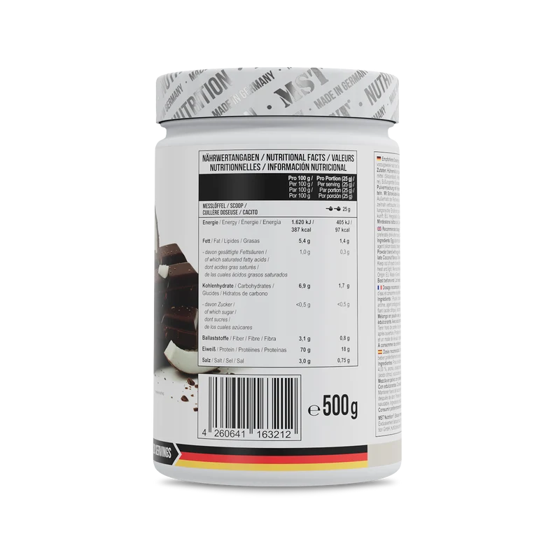 Best Egg Protein 500 g Chocolate coconut