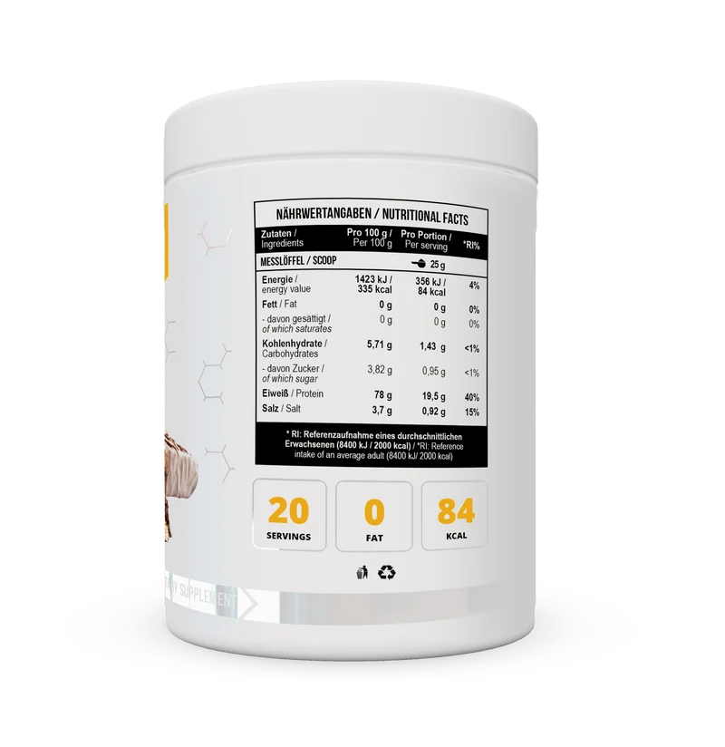 Best Egg Protein 500 g Peanut butter caramel